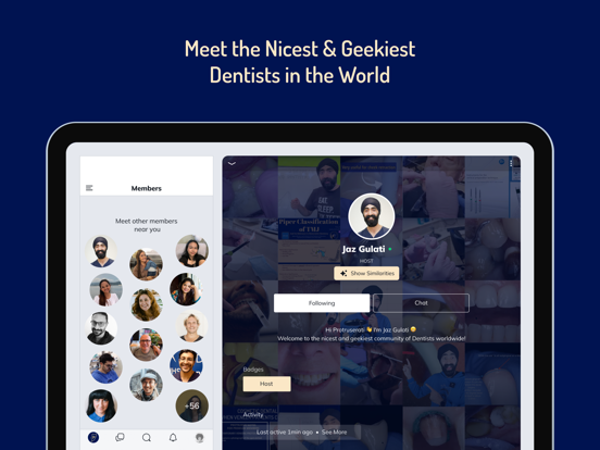 Protrusive Guidance iPad screenshot 1 - Medical app