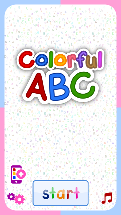 Colorful ABC English Alphabets Screenshot