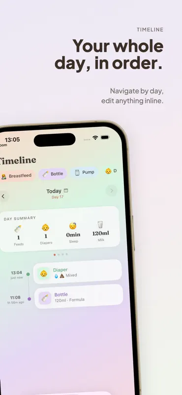 Bloom: Newborn Feeding Tracker screenshot 5 of 7