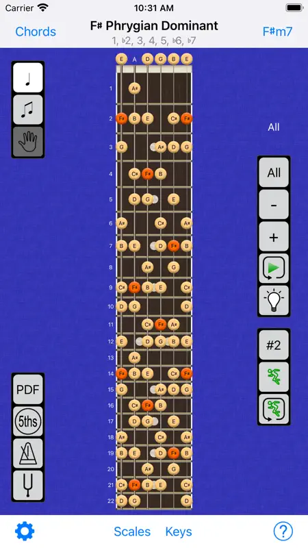 Guitar Scales & Chords Power screenshot 9 of 9