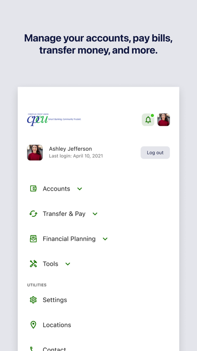 CPCU Mobile Banking Screenshot 7 of 8
