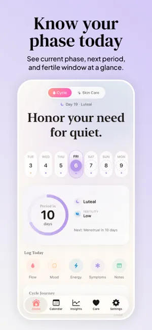 Aura: Period & Skin Health screenshot 2