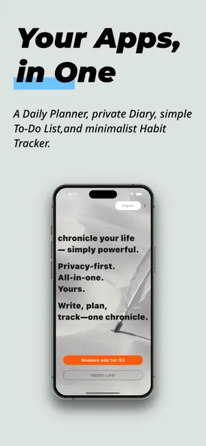 Chronicle: Journal Calendar screenshot 1