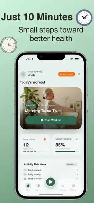 GentleFit: Senior Exercise screenshot 4