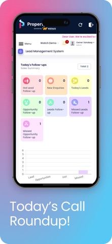 Property CRM - WEBTALES screenshot