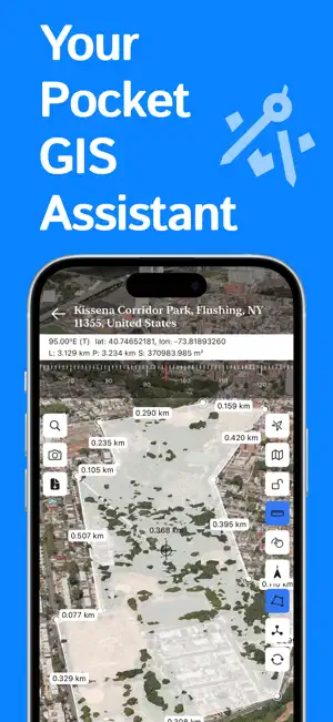 MapLab: GPS Area Measure screenshot 1