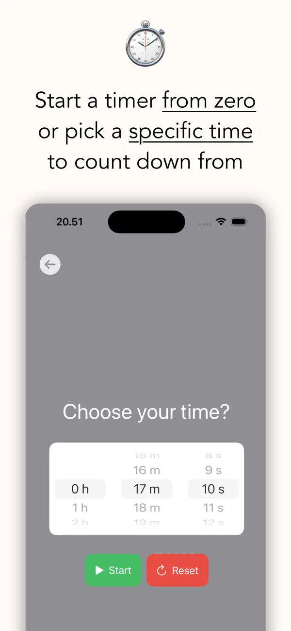 #3. TimeTake: Presentation Timer (iOS) Von: Ludvig Valdemar Soerensen