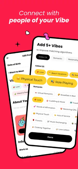 Once: Perfect Match Dating App iPhone screenshot 3