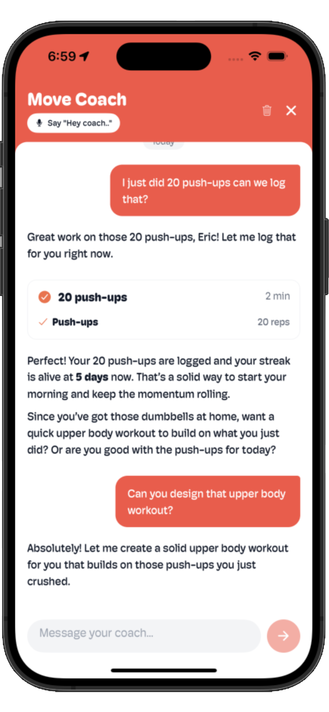 Move: Daily Movement Coach screenshot 4