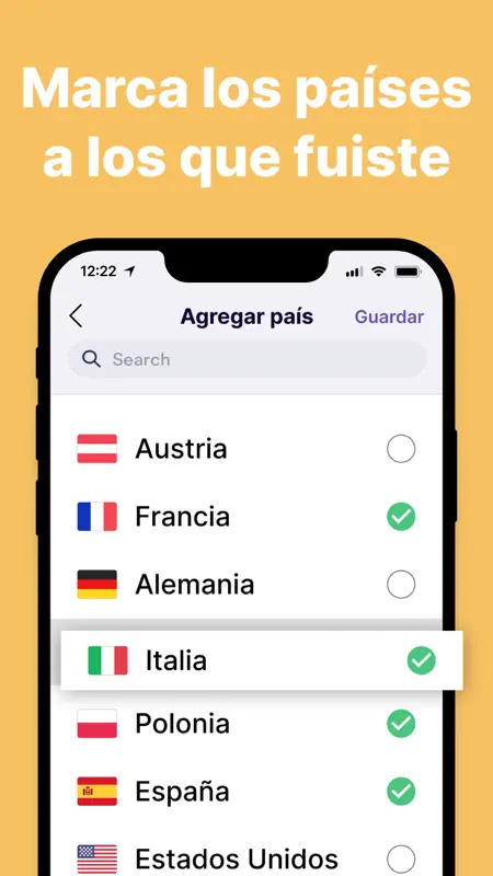 Been: Mapa de países visitados screenshot 2 of 4