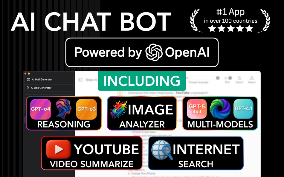 #1. AI Chat Bot - Ask Assistant (macOS) Podle: Neural Techlabs