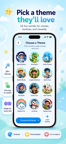 Tasky: Chore Chart & Rewards iPhone screenshot