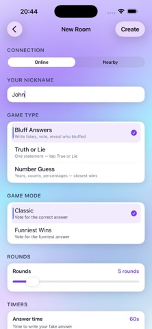BluffUp screenshot 2
