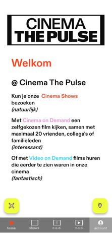 Cinema The Pulse Screenshot 1 of 3
