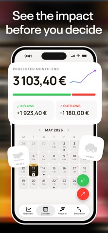 Expense Tracker Budget: Fintur iPhone screenshot