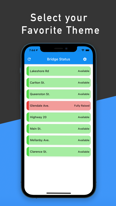 Screenshot 4 of Welland Canal - Bridge Status App