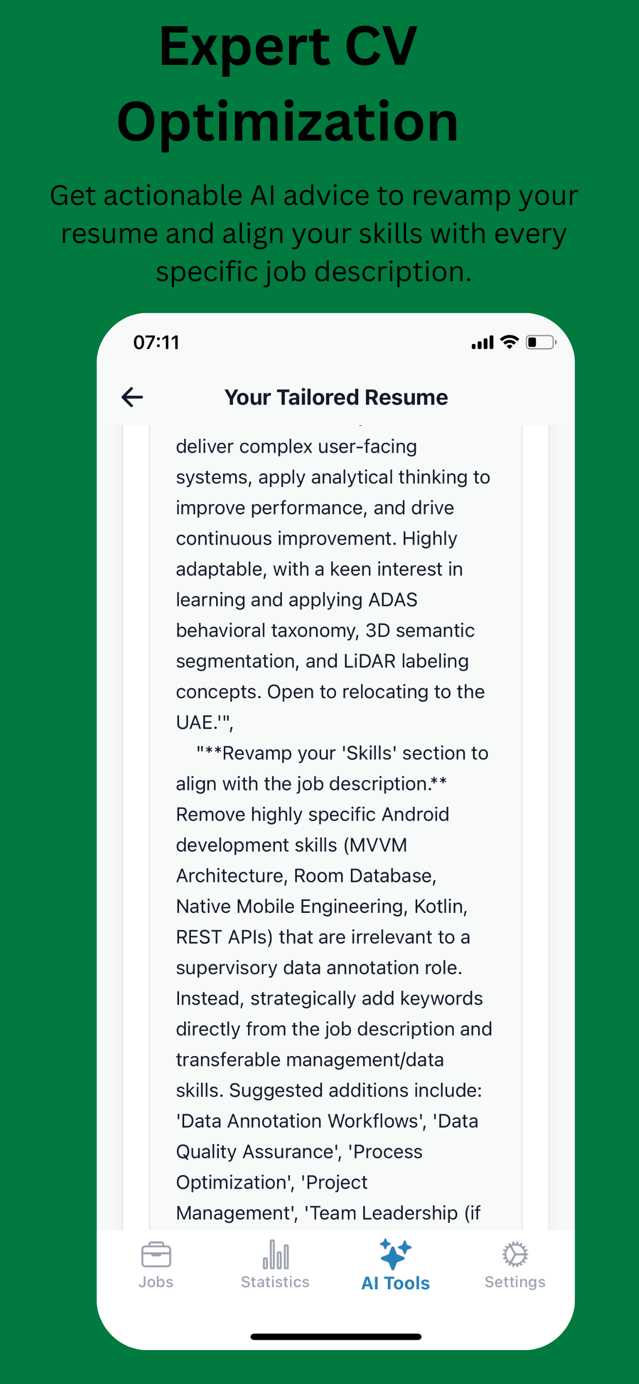 ApplyAI: Job Tracker & Resume screenshot 9