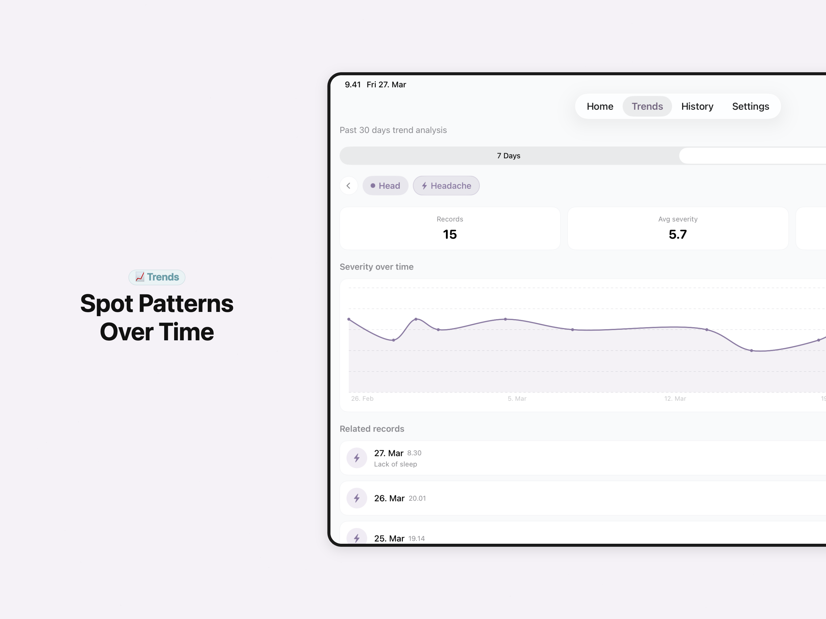Symptio: Symptom Tracker