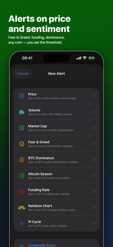 CoinTool: Crypto Sentiment Screenshot 5 of 9