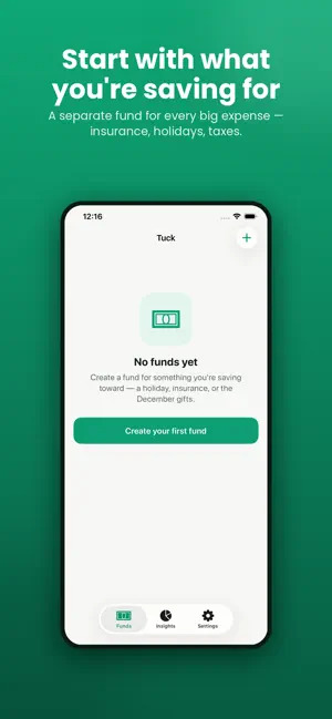 Tuck - Sinking Funds screenshot 1