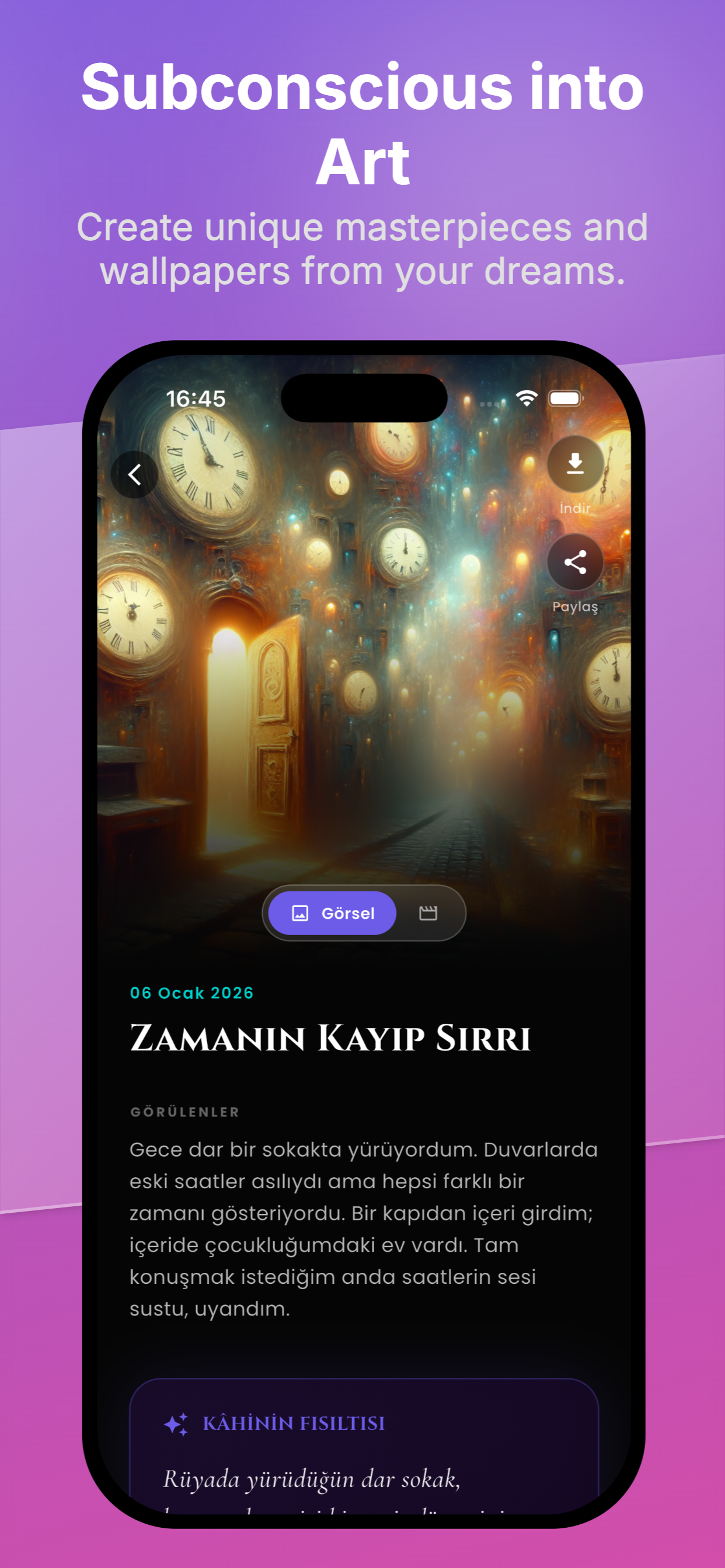 Dream Canvas: AI Dream & Video screenshot 5