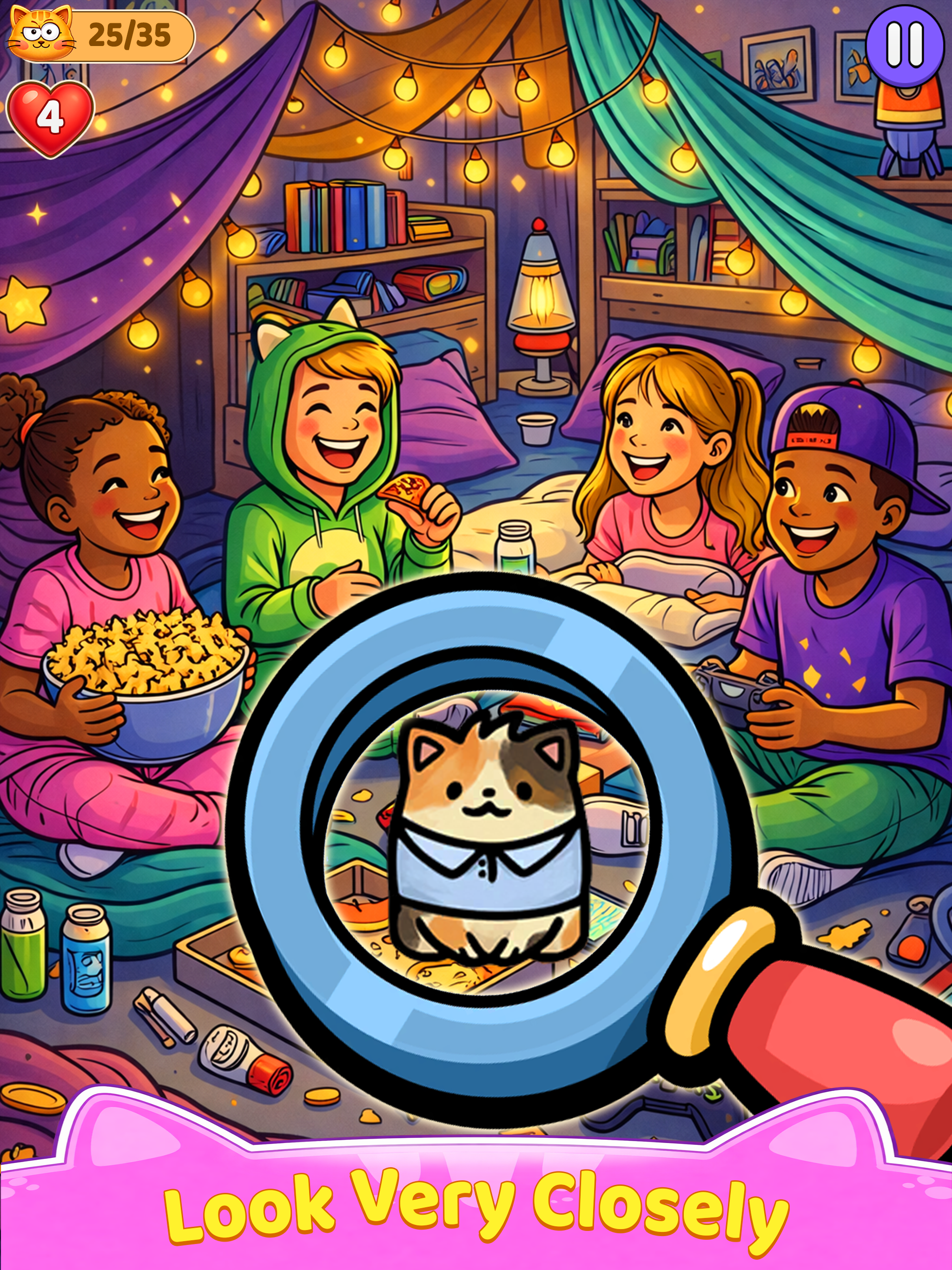 Spot & Find Hidden Cat Game screenshot 7