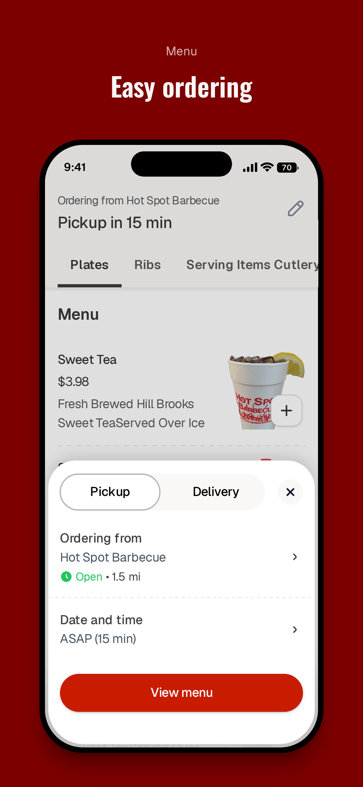 Hot Spot Barbecue screenshot 3