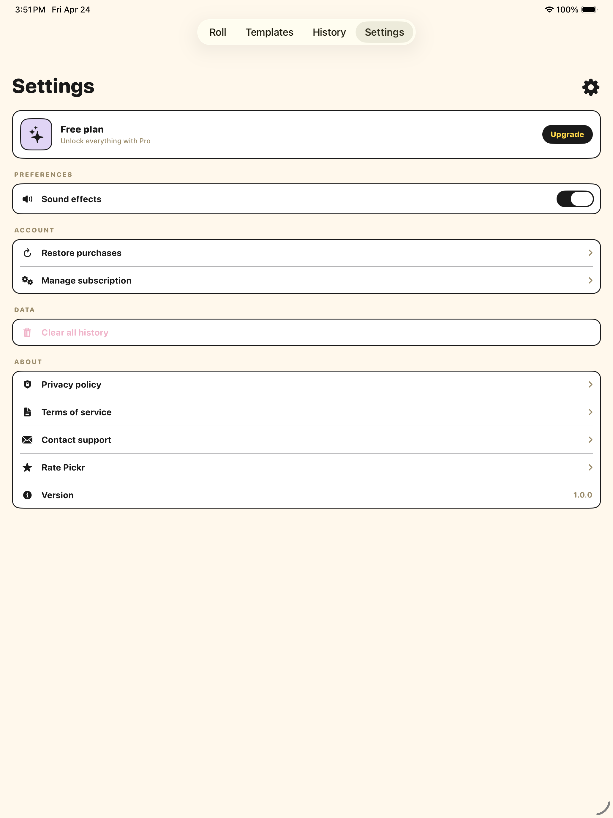 Pickr: Decision Maker