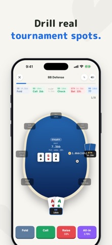Grindly – MTT Poker Trainer Screenshot 2 of 6