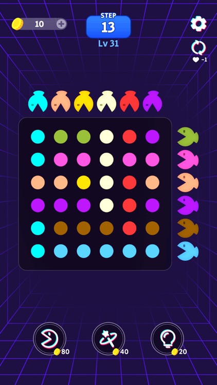 Bean Chomper - Color Dots Game screenshot-4