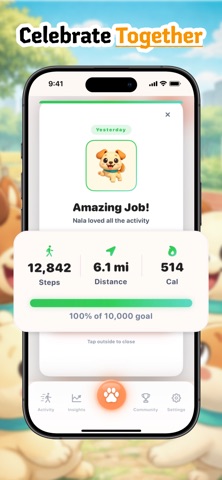 Step Counter - VirtuPet screenshot