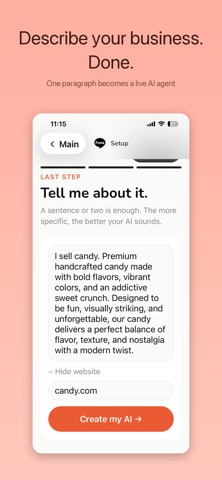 Fone - Link in Bio AI Agent screenshot