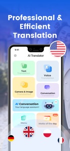 AI Translator:Voice&Text&Photo screenshot #1 for iPhone