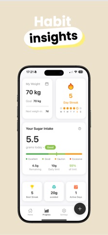 Sweeva – Sugar Tracker Screenshot 3 of 4