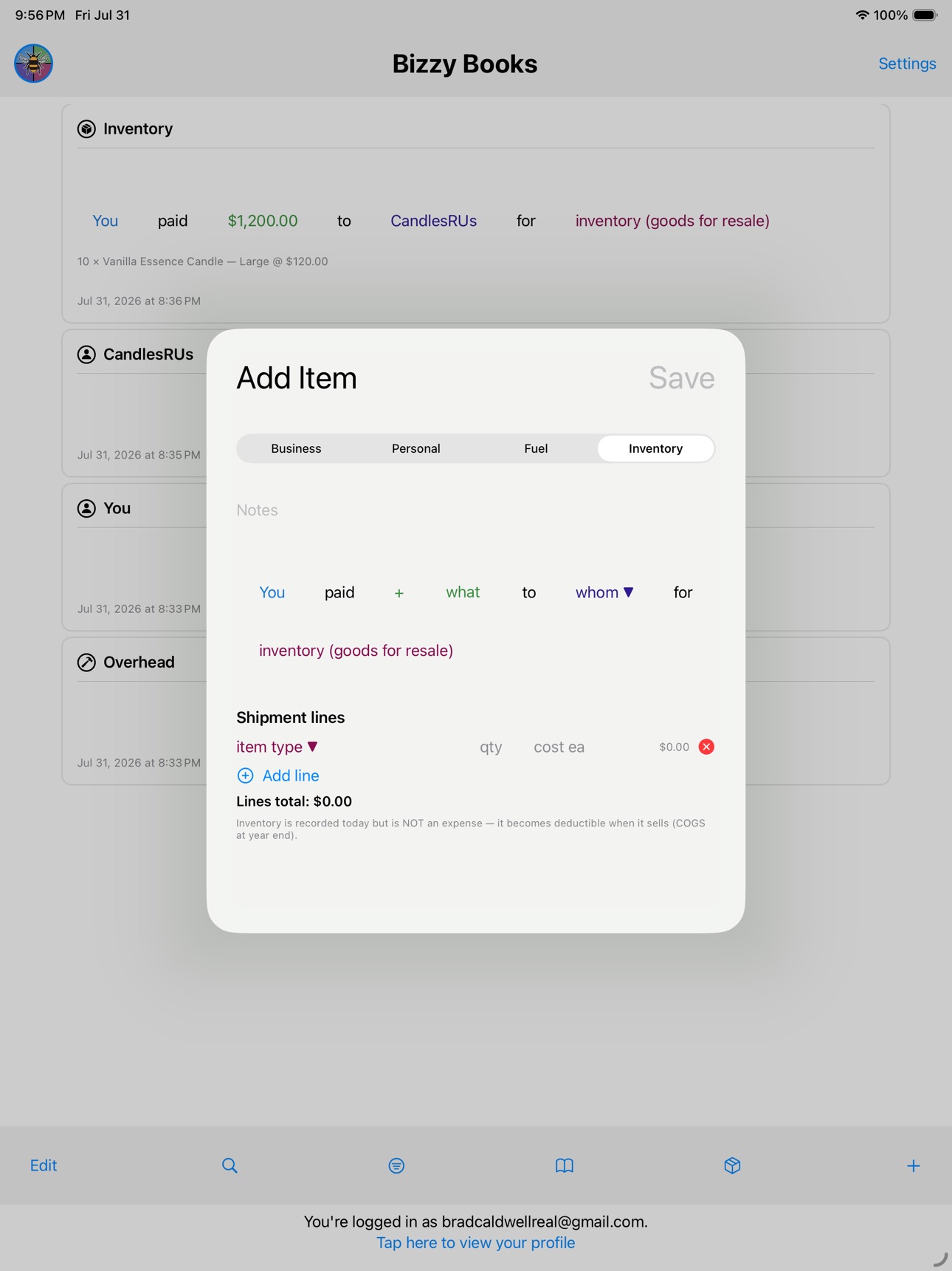 Screenshot 5 of Bizzy-Books