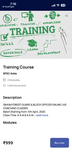 SPSC ADDA screenshot 2