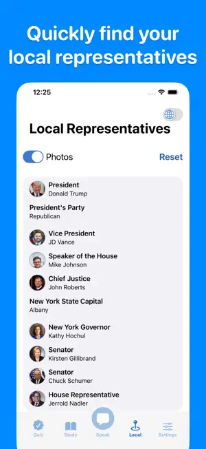 USCIS Civics Test App screenshot 7