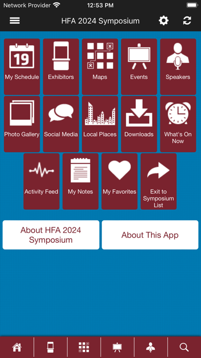 HFA Symposium Screenshot