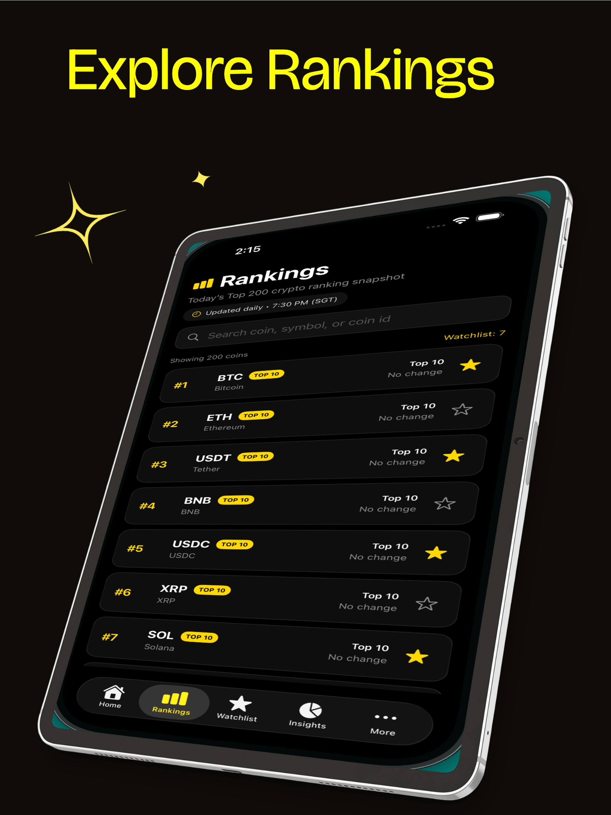 Crypto Ranking RUIX screenshot 12