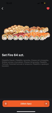 Fire Sushi PL Screenshot 2 of 4