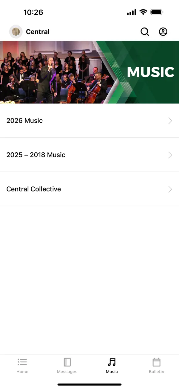 Screenshot #3 pour Central Church of God, NC