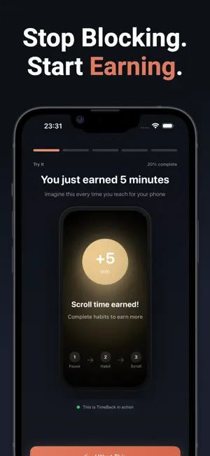 TimeBack: Screen Time screenshot 1