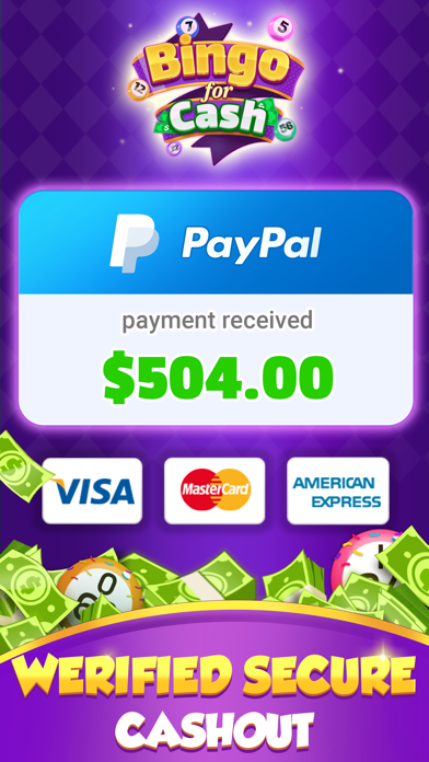 Bingo For Cash - Real Money Screenshot