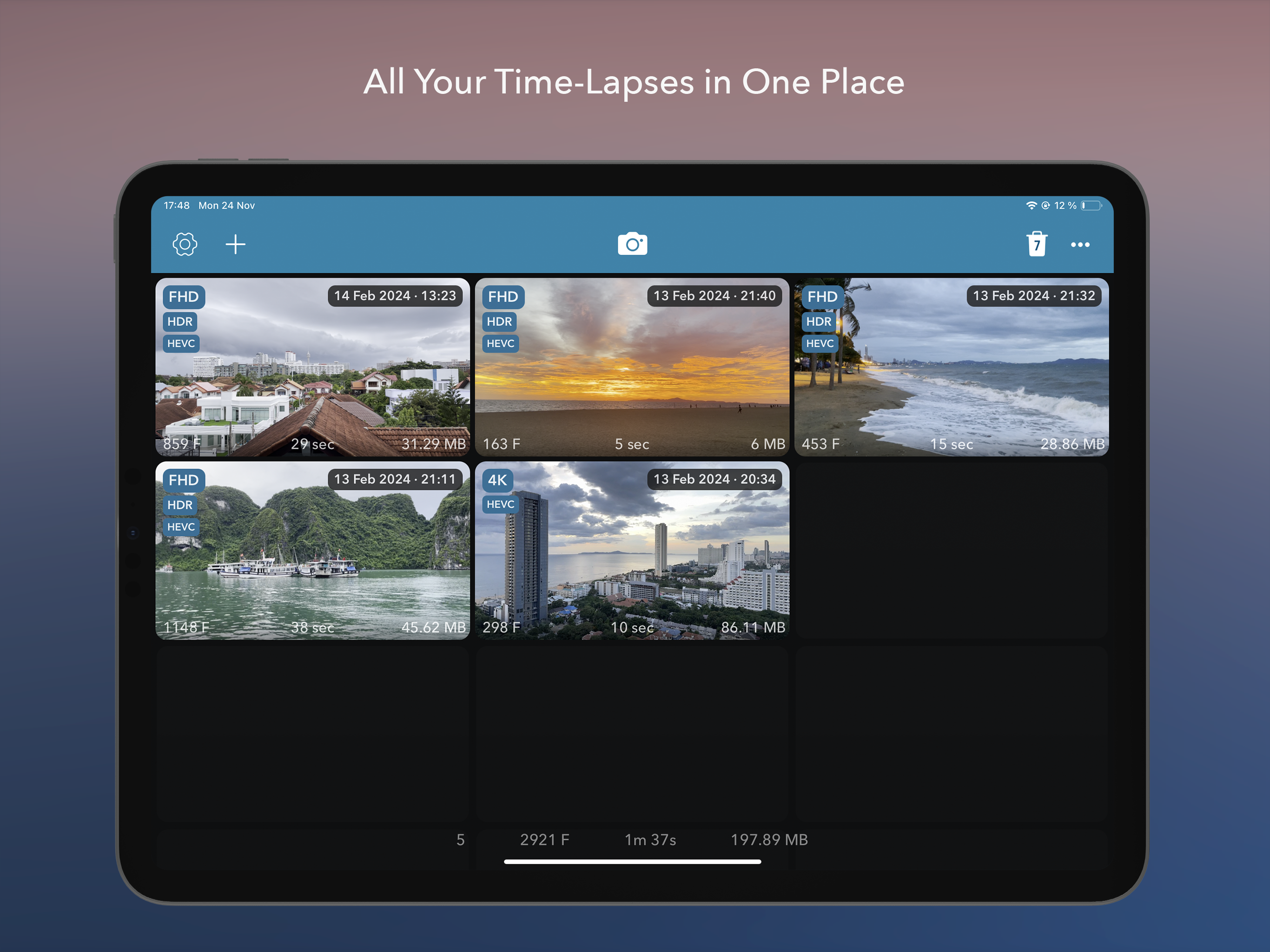Skyflow – Time-lapse Camera screenshot 13