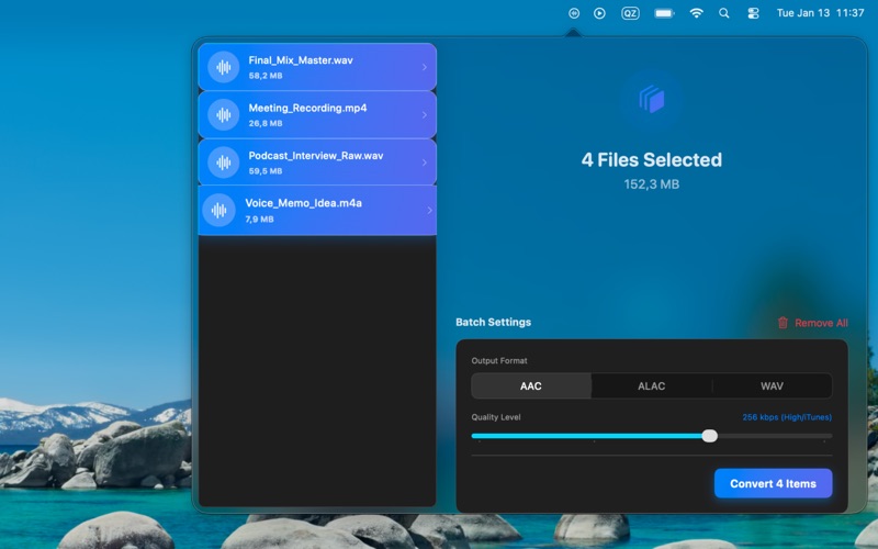App screenshot