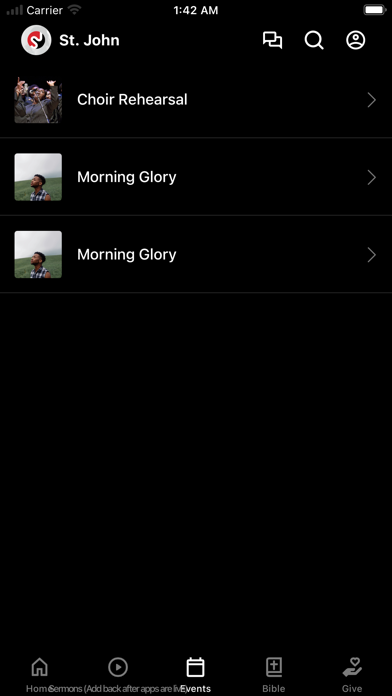 Screenshot 3 of St. John Church App