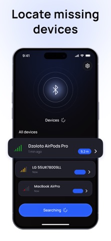 Find Lost Device, BLE Detector Screenshot 2 of 5