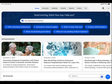 Life Sciences Cloud Mobile