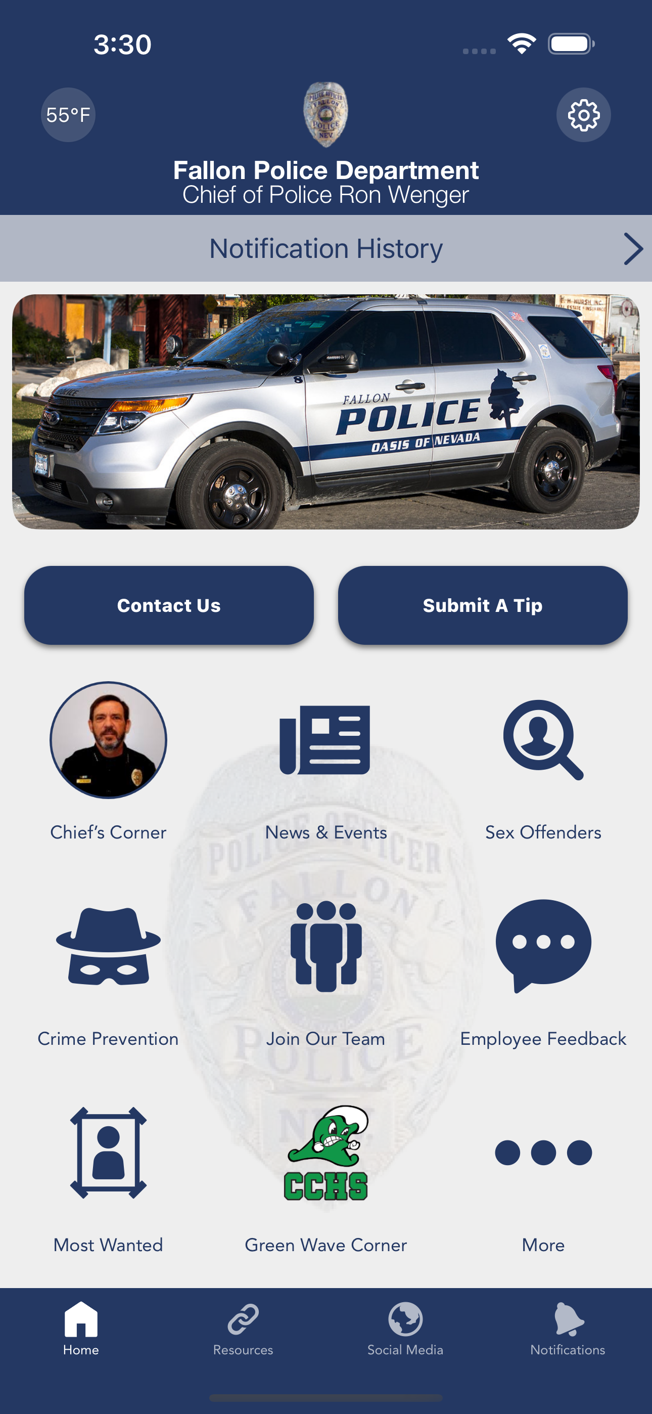 Fallon Police Department, NV