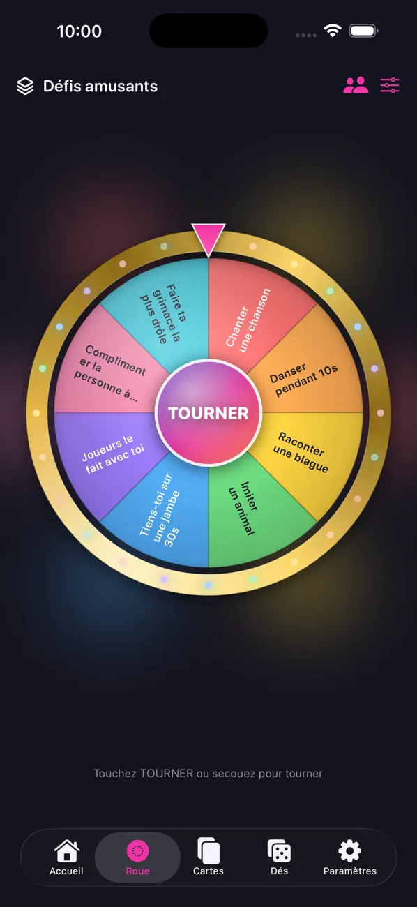 Screenshot #2 pour Bar Game: Roue Cartes Dés